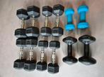 dumbell set 2.27, 3, 5, 7 en 12 kilo, Sport en Fitness, Ophalen, Zo goed als nieuw, Benen, Dumbbell