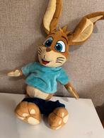 Knuffel Konijn met Blauw Shirt, Ophalen of Verzenden, Zo goed als nieuw, Konijn