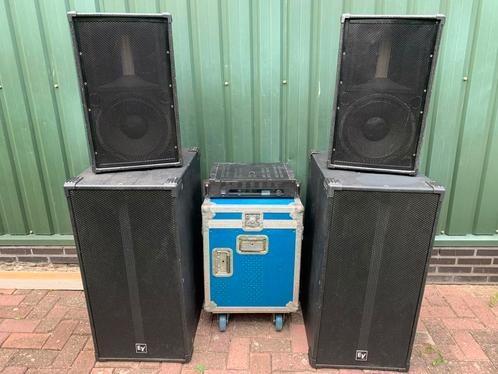 Electro Voice RX118S subs & Topkasten + Amp., Muziek en Instrumenten, Overige Muziek en Instrumenten, Gebruikt, Ophalen