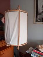 Mooie linnen bamboe lampion hanglamp van vt wonen, Ophalen, Zo goed als nieuw, Rond