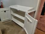Witte commode/kast met hartjes, Gebruikt, Minder dan 75 cm, Commode, Ophalen