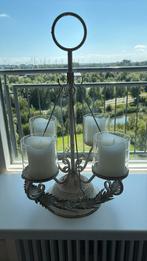 Brocante kandelaar, Ophalen of Verzenden, Zo goed als nieuw, Metaal, Minder dan 25 cm