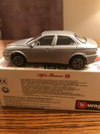 Bhurago grijze ALFA ROMEO 156. 1/43, Ophalen of Verzenden, Zo goed als nieuw, Auto, Overige merken