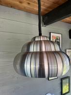 Vintage space age Dijkstra aluminium hanglamp, Gebruikt, Ophalen of Verzenden, Mid century vintage Dijkstra , space age lamp, Metaal