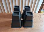 Bedverhoger set 4/8 stuks, Huis en Inrichting, Ophalen, 90 cm, Eenpersoons, Zo goed als nieuw