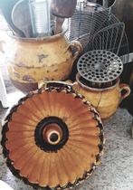 Antieke France aardewerk  puddingvorm, Ophalen of Verzenden