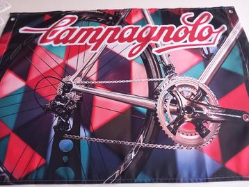 CAMPAGNOLO BANNER 60X90 MET BEVESTIGGINGS OGEN beschikbaar voor biedingen