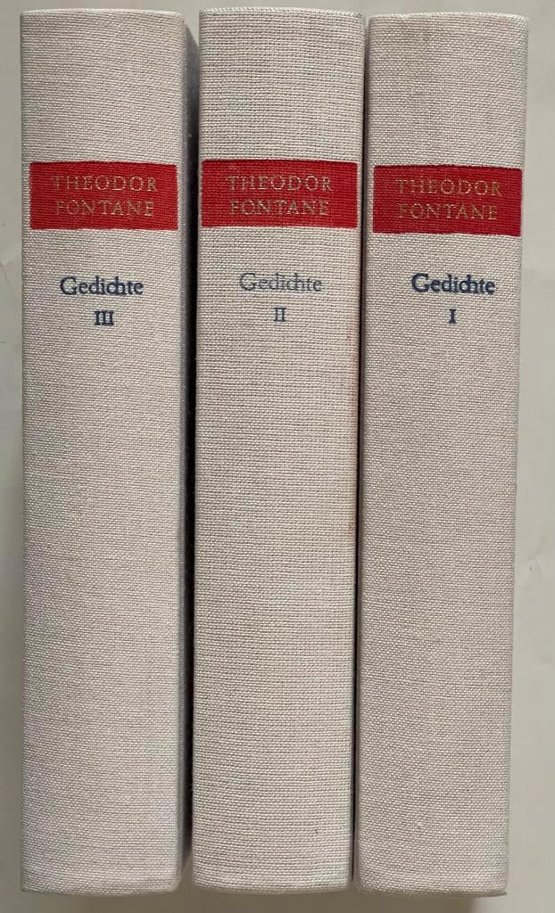 Theodor Fontane, Gedichte, Boeken, Literatuur, Gelezen, Europa overig, Ophalen of Verzenden