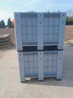 Palletbox palletboxen met deksel of zonder als nieuw krat, Doe-het-zelf en Verbouw, Kratten en Dozen, Minder dan 35 cm, Zo goed als nieuw