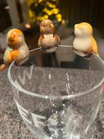 Stenen vogeltjes 3 stuks, Ophalen of Verzenden