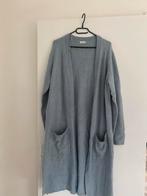 Lange blauwe vest - re.draft - Maat L, Kleding | Dames, Truien en Vesten, Ophalen, Zo goed als nieuw, Maat 42/44 (L), Blauw