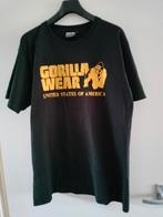 T'shirt gorilla wear 4xl, Kleding | Heren, Grote Maten, Ophalen of Verzenden, Zo goed als nieuw, Zwart, Shirt