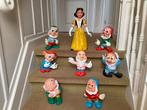Disney vintage Sneeuwwitje 7 dwergen pop poppen complete set, Verzamelen, Sneeuwwitje of Doornroosje, Gebruikt, Ophalen of Verzenden