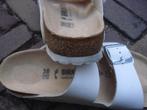 GRATIS VERZENDEN NIEUWE WITTE LEREN ARIZONA BIRKENSTOCKS 38, Slippers, BIRKENSTOCK, Verzenden, Wit