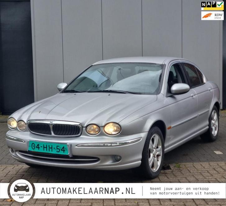 Jaguar X-type 2.0 V6 Business Edition / Org NL / Nieuwe APK, Auto's, Jaguar, Bedrijf, Te koop, X-Type, Airbags, Airconditioning