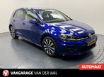 Volkswagen Golf 1.5 TSi R-line Automaat-Adapt.Cr.contr-Navig, 4 cilinders, Blauw, Leder, Bedrijf