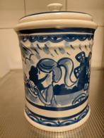 Blond Amsterdam Delfts Blauw Voorraadpot, Ophalen, Zo goed als nieuw