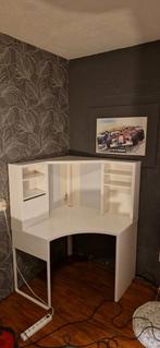 Ikea Micke hoekbureau wit, Huis en Inrichting, Bureaus, Ophalen of Verzenden