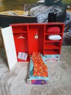 Retro vintage barbie bed kast wand, Ophalen of Verzenden, Gebruikt