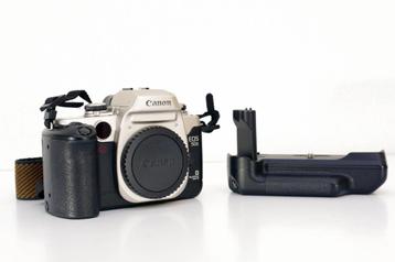 Canon EOS 50E body EF-mount + date back + BP50 batterijgrip beschikbaar voor biedingen