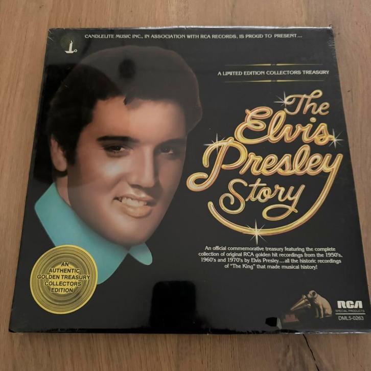 Elvis LP  - The Elvis Presley Story - USA 1977 - Ongeopend, Cd's en Dvd's, Cd's | Verzamelalbums, Nieuw in verpakking, Pop, Ophalen of Verzenden