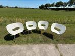 Vitra Tom Vac, Ophalen of Verzenden, Zo goed als nieuw, Wit, Vijf, Zes of meer stoelen