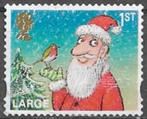 GB 1st Kerstzegel - Kerstman met roodborstje -  2012, Postzegels en Munten, Postzegels | Europa | UK, Verzenden, Gestempeld