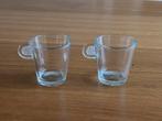 Nespresso glazen / koffiekopjes Lungo, Verzamelen, Ophalen of Verzenden, Gebruikt, Borrel- of Shotglas