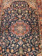 Vintage handgeknoopt perzisch tapijt ghom 216x132, 200 cm of meer, 100 tot 150 cm, Gebruikt, Rechthoekig