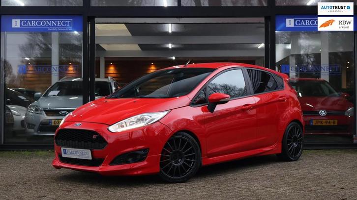 Ford Fiesta 1.0 EcoBoost ST Line 101pk|Airco|LED|Sportinteri, Auto's, Ford, Bedrijf, Te koop, Fiësta, ABS, Airbags, Airconditioning