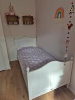 Bopita bed romantische stijl, Ophalen, 85 tot 100 cm, Zo goed als nieuw, Matras