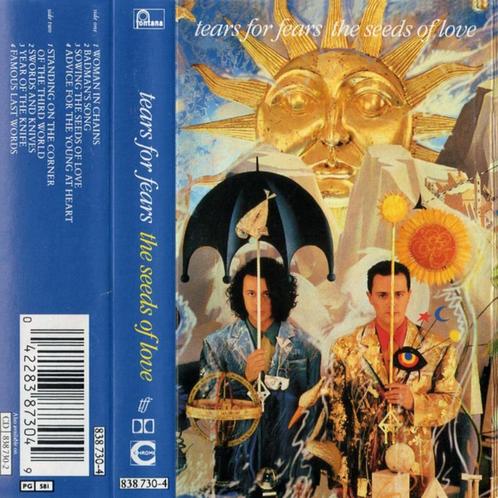 Tears For Fears – The Seeds Of Love  Cassette Nieuw in Folie, Cd's en Dvd's, Cassettebandjes, Nieuw in verpakking, Origineel, Pop