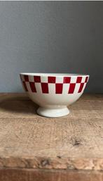 Franse spoelkommetje rode ruit, Antiek en Kunst, Curiosa en Brocante, Ophalen of Verzenden