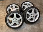 ✅ 18 inch OEM AMG velgen 5x112 W124 W201 W209 W202, Auto-onderdelen, Banden en Velgen, Ophalen, 18 inch, Gebruikt, Banden en Velgen