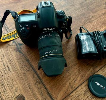 Nikon D3 en Sigma 28-70 2.8 beschikbaar voor biedingen