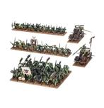 Warhammer orcs and goblin battalion + trays+ boek, Hobby en Vrije tijd, Wargaming, Ophalen of Verzenden, Figuurtje(s)