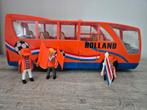 Playmobil Holland supporters bus met poppetjes, Kinderen en Baby's, Speelgoed | Playmobil, Ophalen of Verzenden, Zo goed als nieuw