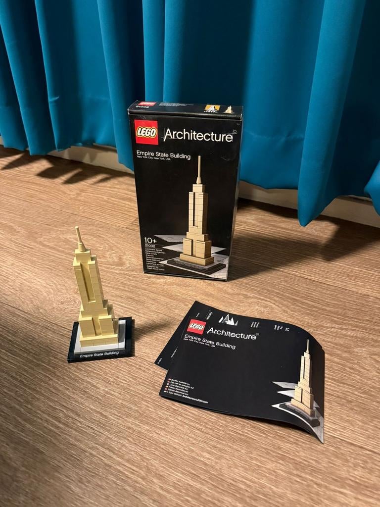 Lego Architecture Empire State Building - Complete Set, Kinderen en Baby's, Speelgoed | Duplo en Lego, Ophalen, Zo goed als nieuw