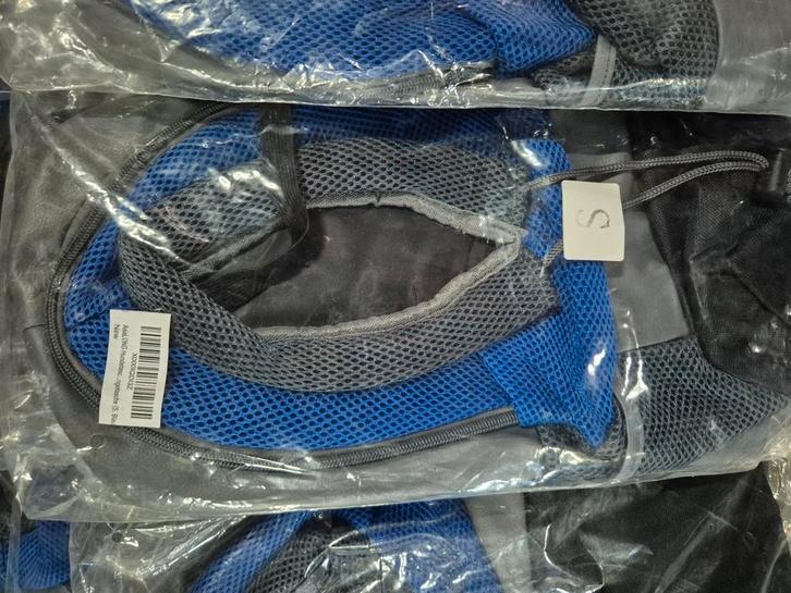 Partij 15x honden draagzak rugtas hondenrugtas hond 3 maten, Dieren en Toebehoren, Honden-accessoires, Nieuw, Ophalen of Verzenden