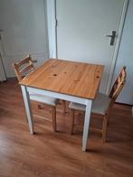 Tafel inclusief stoelen, Ophalen, Zo goed als nieuw