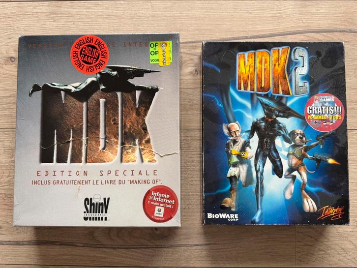 MDK Big Box Pc Game verzameling, Spelcomputers en Games, Games | Pc, Zo goed als nieuw, 1 speler, Ophalen of Verzenden