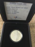 Prooflike zilveren gulden 2001, Ophalen, 1 gulden, Koningin Beatrix, Zilver