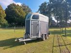 Henra trailer 1,5 paards, Dieren en Toebehoren, Paarden en Pony's | Trailers en Aanhangwagens, Ophalen, Gebruikt, Hout, 1½-paards trailer
