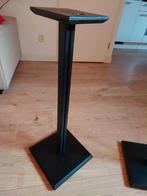 Tweemaal speaker standaard, zwart gespoten houten ., Muziek en Instrumenten, Standaards, Ophalen of Verzenden, Nieuw, Speaker