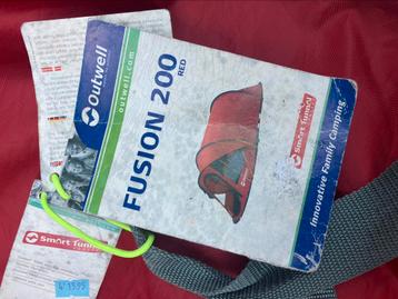 Outwell Fusion 200 Red Pop-up tent – gebruikte staat beschikbaar voor biedingen