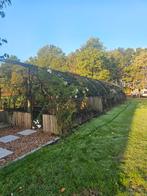 Grote Volière Koepel - 25x8x3m, Tuin en Terras, Gebruikt, Overige materialen, Kweekkas, Ophalen