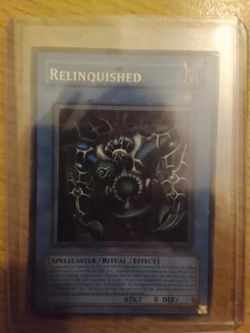 Relinquished Yu-Gi-Oh! Kaart Vintage  beschikbaar voor biedingen