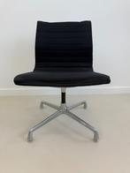 Herman Miller EA105 Side Chair – Zwart Hopsa /Chroom, Ophalen of Verzenden, Gebruikt, Zwart, Bureaustoel