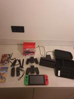 Nintendo Switch + extra accessoires, Spelcomputers en Games, Ophalen of Verzenden, Zo goed als nieuw, Switch Original