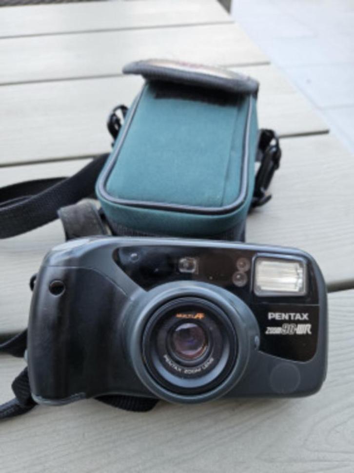 Werkende analoge 35 mm Camera Pentax Zoom 90 WR, in nette st, Audio, Tv en Foto, Fotocamera's Analoog, Refurbished, Compact, Pentax